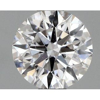 0.35 Carat Round E SI2 EX GIA Natural Diamond