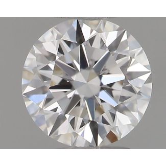 0.31 Carat Round F VS1 EX GIA Natural Diamond