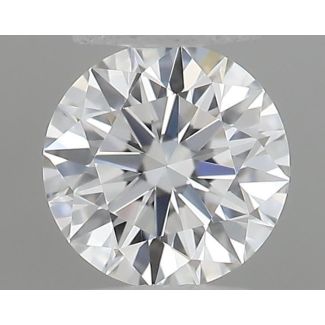 0.18 Carat Round F IF EX GIA Natural Diamond