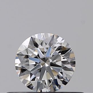 0.30 Carat Round F VS1 VG EX GIA Natural Diamond