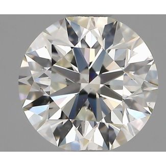 1.51 Carat Round I SI1 EX GIA Natural Diamond