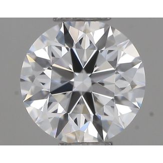 0.40 Carat Round E VS1 EX GIA Natural Diamond