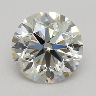 0.45 Carat Round I VVS2 VG EX GIA Natural Diamond