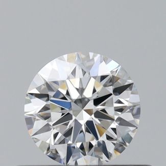 0.35 Carat Round F IF EX GIA Natural Diamond