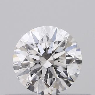 0.3 Carat Round E SI2 EX VG GIA Natural Diamond