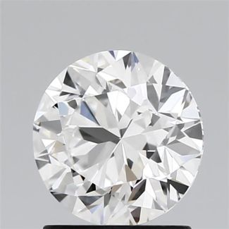 1.41 Carat Round F VVS1 EX GIA Natural Diamond