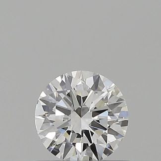 0.5 Carat Round E VVS2 VG EX GIA Natural Diamond