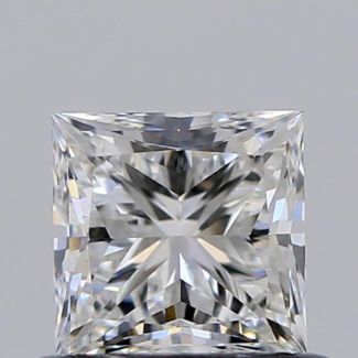 0.56 Carat Princess F VS1 - EX VG GIA Natural Diamond