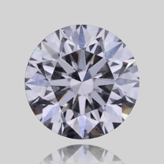 0.4 Carat Round D SI2 EX GIA Natural Diamond