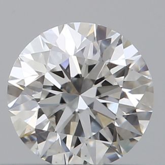 0.33 Carat Round F VS1 EX GIA Natural Diamond