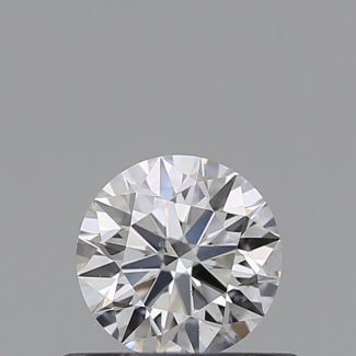 0.41 Carat Round E SI1 EX GIA Natural Diamond