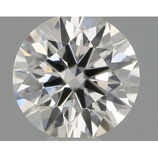 0.3 Carat Round F VS1 EX IGI Natural Diamond