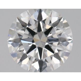 0.35 Carat Round D VVS1 EX GIA Natural Diamond