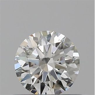 0.45 Carat Round H VS1 EX GIA Natural Diamond