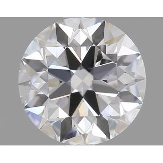 1.0 Carat Round D VVS2 EX GIA Natural Diamond