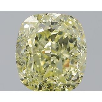 1.2 Carat Cushion Brilliant Light Yellow VS1 - EX GD GIA Natural Diamond