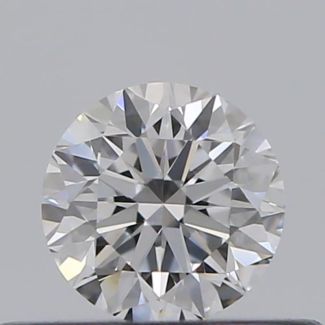 0.30 Carat Round D VVS1 VG EX GIA Natural Diamond