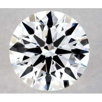 0.4 Carat Round F VS1 EX GIA Natural Diamond