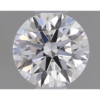 0.3 Carat Round D VS2 VG EX GIA Natural Diamond