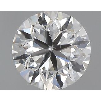 0.5 Carat Round G SI2 VG EX GIA Natural Diamond