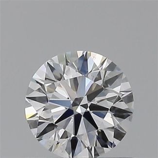 0.51 Carat Round E VS2 EX GIA Natural Diamond