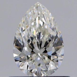 0.50 Carat Pear H VS1 - VG GIA Natural Diamond