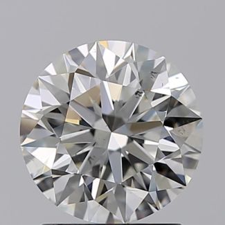 1.41 Carat Round I SI1 EX GIA Natural Diamond