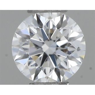 0.22 Carat Round E VVS1 EX GIA Natural Diamond