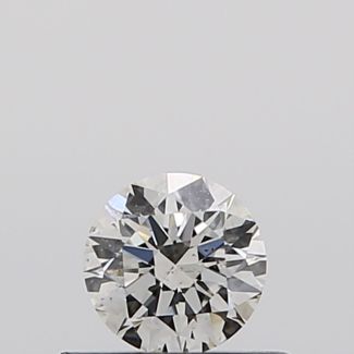 0.30 Carat Round I SI1 EX GIA Natural Diamond