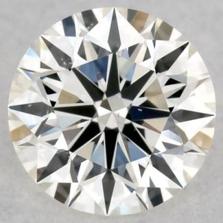 0.24 Carat Round H VS2 EX GIA Natural Diamond