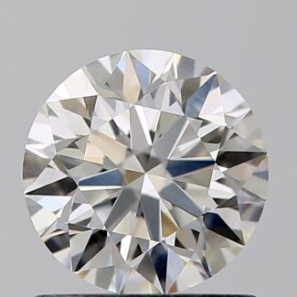 0.90 Carat Round I VS1 EX GIA Natural Diamond