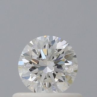 0.50 Carat Round H SI1 VG GD GIA Natural Diamond