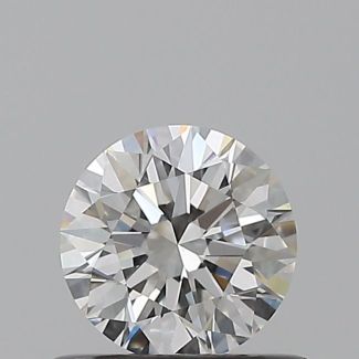 0.5 Carat Round F VS1 EX GIA Natural Diamond