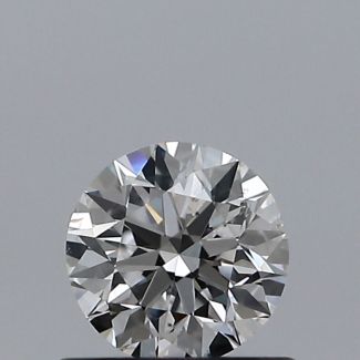 0.50 Carat Round E SI2 VG EX GIA Natural Diamond