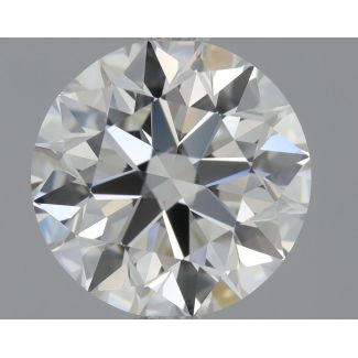 1.8 Carat Round I VVS1 EX GIA Natural Diamond