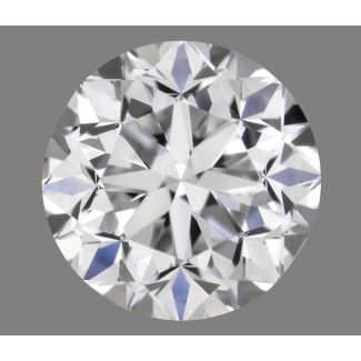 0.50 Carat Round F VS1 GD EX IGI Natural Diamond