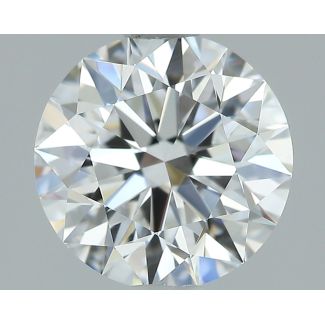 1.4 Carat Round D VVS2 EX GIA Natural Diamond