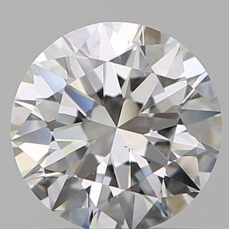 1.00 Carat Round E VS1 EX GIA Natural Diamond