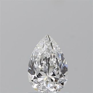 0.8 Carat Pear D VVS2 - EX VG GIA Natural Diamond