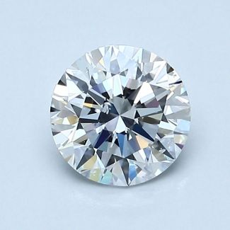 1.0 Carat Round D SI1 EX GIA Natural Diamond