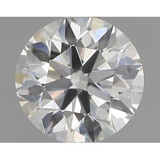 0.5 Carat Round G VS2 EX GIA Natural Diamond