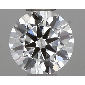 0.31 Carat Round G VVS1 EX IGI Natural Diamond