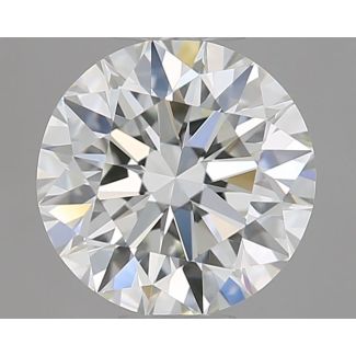 1.03 Carat Round H IF EX GIA Natural Diamond