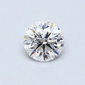 0.5 Carat Round D VS2 VG EX GIA Natural Diamond