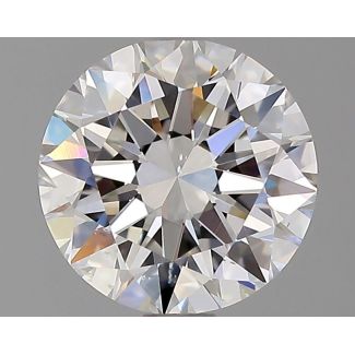 1.5 Carat Round D VS2 EX GIA Natural Diamond