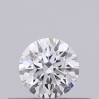 0.25 Carat Round D VS2 EX GIA Natural Diamond