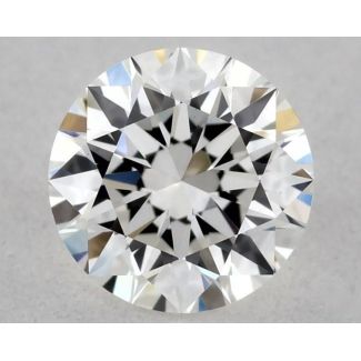 0.36 Carat Round H VS1 EX VG GIA Natural Diamond