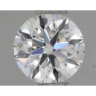 0.40 Carat Round H VS1 EX VG GIA Natural Diamond