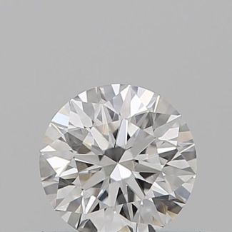 0.31 Carat Round D VVS2 EX GIA Natural Diamond