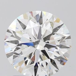 1.5 Carat Round G SI1 EX VG GIA Natural Diamond